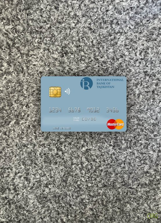 Tadjikistan IBT mastercard photolook recto